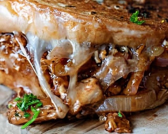 Chicken BBQ Sandwich.